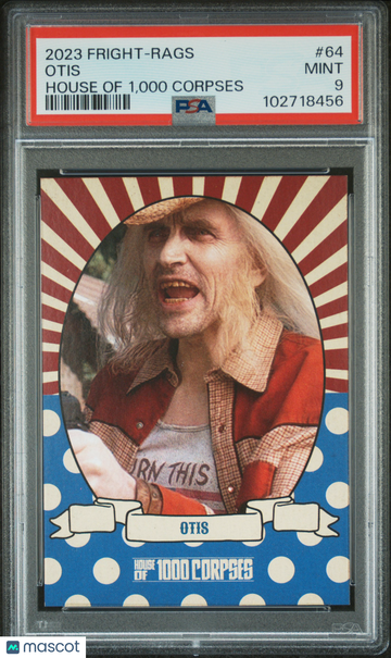2023 Fright-Rags House Of 1,000 Corpses Otis #64 PSA 9