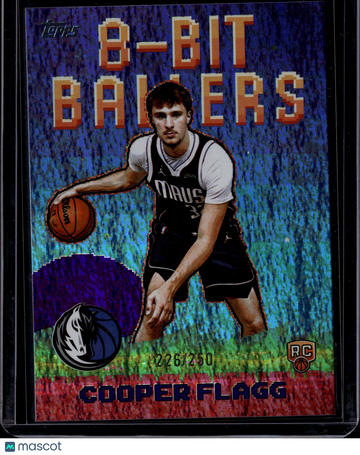 2025 Topps 8-Bit Ballers Cooper Flagg #8B-31 /250 RC
