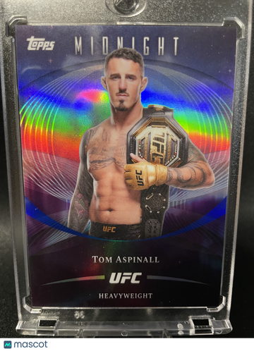 2026 Topps Midnight UFC Tom Aspinall #10
