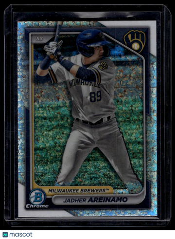 2024 Bowman Jadher Areinamo #BCP-2 Chrome Prospects Mini-Diamond Refractors