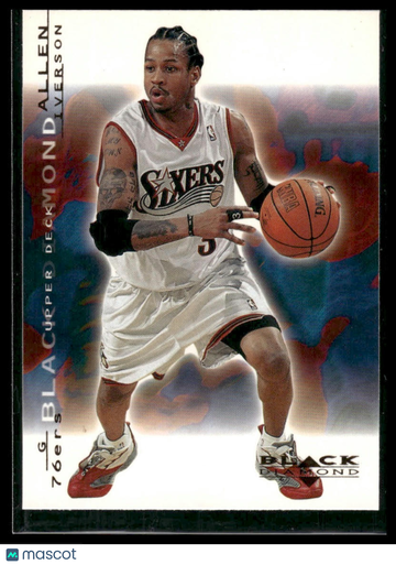 2000-01 Upper Deck Black Diamond Allen Iverson #60