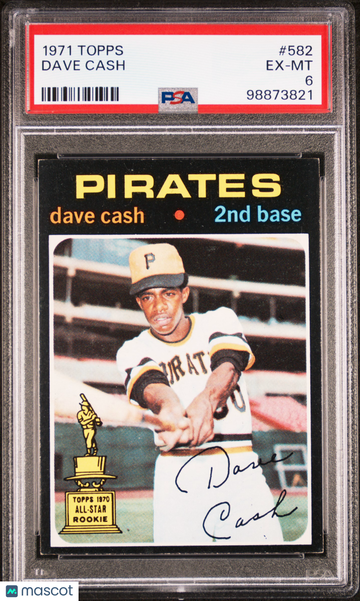 1971 Topps Dave Cash #582 PSA 6