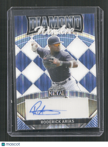 2024 Leaf Metal Roderick Arias #dw-ra1 /5 ,SSP,SN
