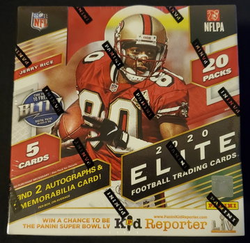 2020 PANINI DONRUSS ELITE FOOTBALL HOBBY BOX
