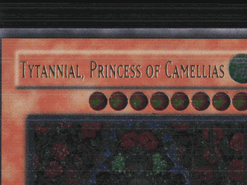 Yu-Gi-Oh! Trading Card Crossroads of Chaos Tytannial, Princess of Camellias Ultimate Rare CSOC-EN029