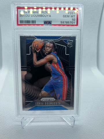 2019 Panini Prizm Sekou Doumbouya RC PSA 10