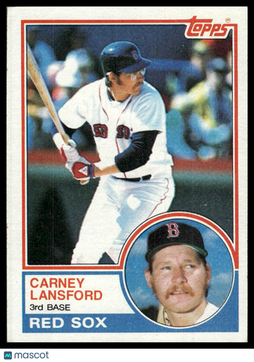 1983 Topps Carney Lansford #523