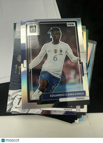 2022-23 Panini Donruss FIFA Eduardo Camavinga #53 Optic Holo