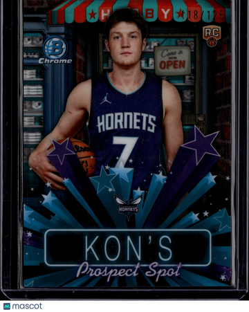 2025 Bowman Chrome Hobby Stars Kon Knueppel #HS-7 RC