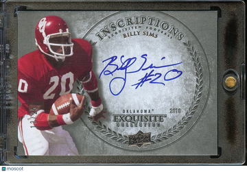 2010 Upper Deck Billy Sims Upper Deck