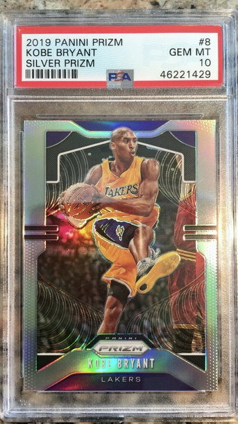 New listing
		KOBE BRYANT 2019-20 PANINI PRIZM SILVER - PSA 10 - Los Angeles Lakers