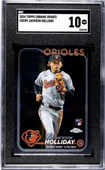 2024 Topps Chrome Update #USC89 Jackson Holliday SGC 10
