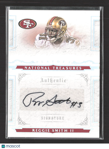 2008 Playoff National Treasures Reggie Smith II #190 76/99 Auto