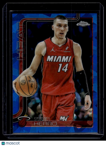 2025-26 Topps Chrome Sapphire Edition Tyler Herro #188