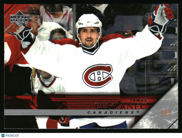 2005-06 Upper Deck Tomas Plekanec #351 Montreal Canadiens