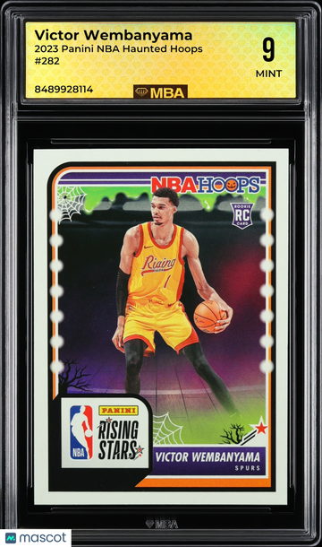 2023 Panini NBA Haunted Hoops Victor Wembanyama #282 MBA 9