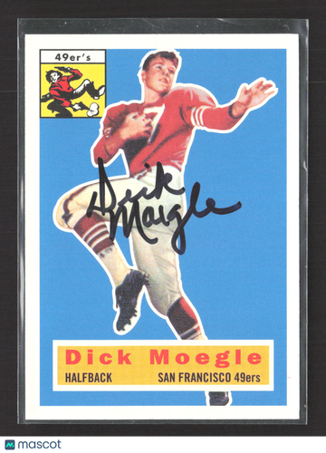 1994 Topps Football Archives The Ultimate 1956 Series Dick Moegle #14 Auto