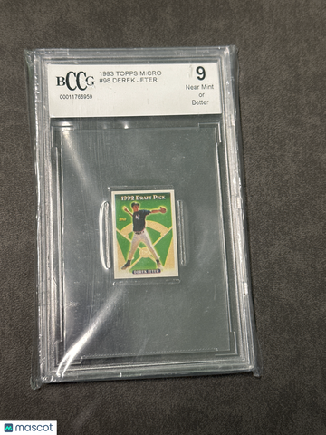 1993 Topps Micro Derek Jeter #98 BGS 9