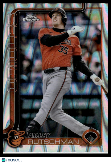 2025 Topps Chrome Adley Rutschman #271 Raywave Refractors