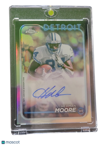 2024 Topps Chrome Herman Moore #BA-HMO Base Autograph Variation