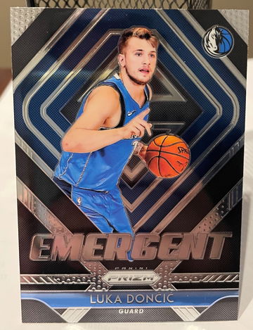2018-2019 Emergent Luka Doncic rookie card