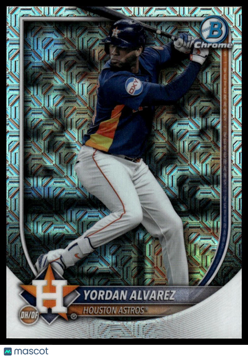 2025 Bowman Chrome Yordan Alvarez #81 Mega Box Refracor