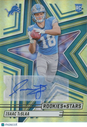2025 Panini Rookies & Stars Isaac Teslaa #127 Rookie Panini Authentic