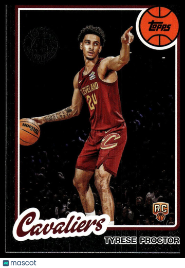 2025-26 Topps Tyrese Proctor #80BK-92 1980-81 Topps Basketball
