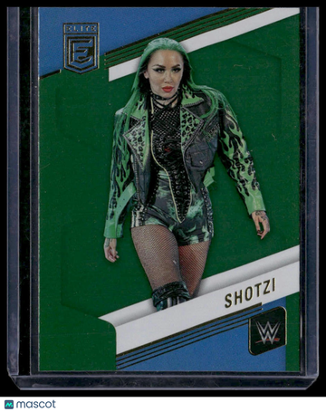 2023 Donruss Elite WWE Shotzi #59 Green