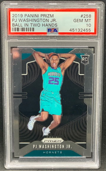 PJ Washington 2019 Panini Prizm SSP Variation PSA 10