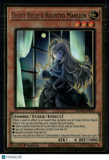 Yu-Gi-Oh! TCG 2020 Yu-Gi-Oh! Maximum Gold Ghost Belle & Haunted Mansion 1st Edition