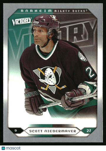 2005-06 Upper Deck Scott Niedermayer #202 2005-06 Upper Deck Victory Update Anaheim Mighty Ducks