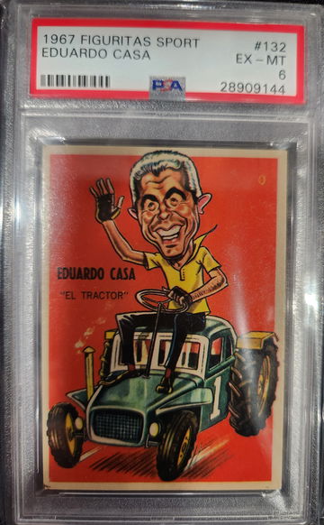 Eduardo Casa 1967 Figuritas Sport #132