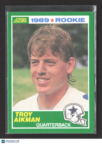 1989 Score Troy Aikman #270