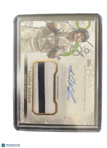 2022 Topps Inception - JARRED KELENIC PATCH AUTO /199 - Mariners