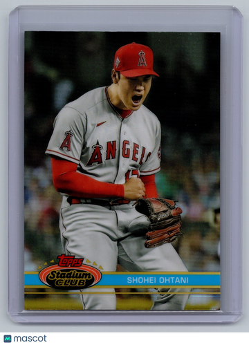 2020 Topps Stadium Club Shohei Ohtani #37 1991 SP Design Variation