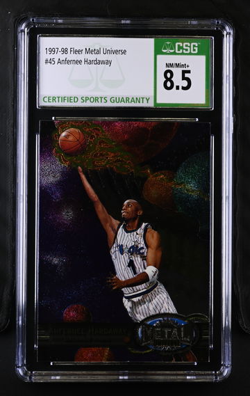 1997 FLEER METAL UNIVERSE #45 ANFERNEE HARDAWAY