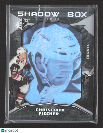2018 Upper Deck SPx Shadow Box Rookies Christian Fischer #42