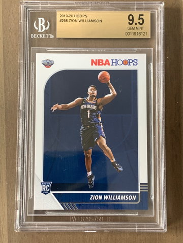 Zion Williamson RC 9.5