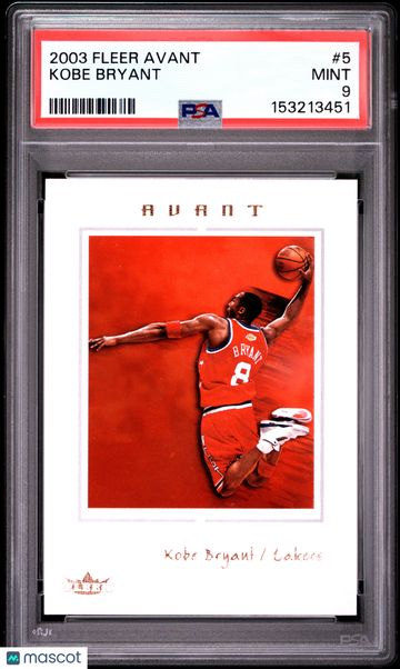 2003 Fleer Avant Kobe Bryant #5 PSA 9