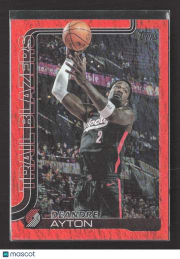 2025 Topps Flagship Deandre Ayton #124 Red