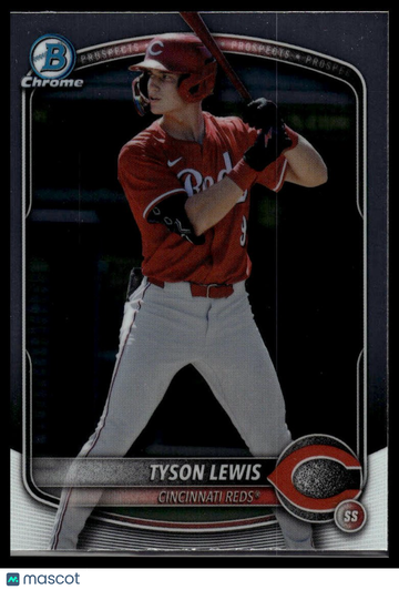 2025 Bowman Draft Tyson Lewis #BDC-32 Chrome