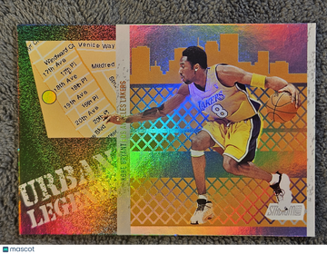 2002 Topps Stadium Club Urban Legends Kobe Bryant #UL2