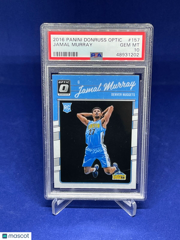 2016 Panini Donruss Optic Jamal Murray #157 PSA 10