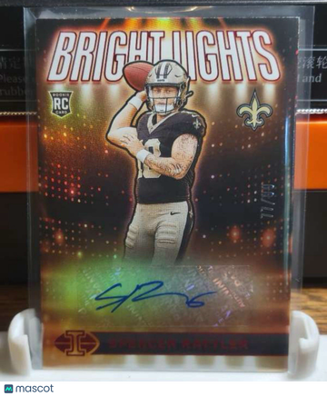2024 Panini Illusions Spencer Rattler #BLS-SRR Signatures Panini Authentic