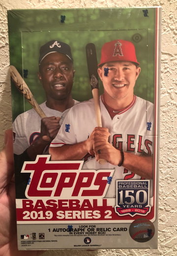 2019 Topps Series 2 Hobby Box