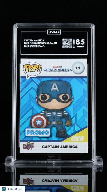 2023 Funko Infinity Saga Captain America #11 (Promo) TAG 8.5