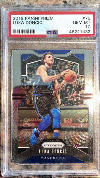 New listing
		LUKA DONCIC 2019-20 PANINI PRIZM - PSA 10 - Dallas Mavericks
