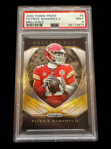 2020 Prizm | Patrick Mahomes II | Brilliance | PSA 9
