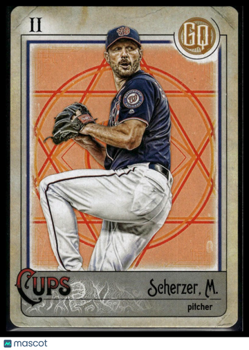 2021 Topps Gypsy Queen Max Scherzer #TOD-2 Tarot of the Diamond